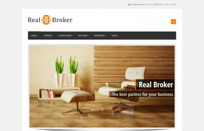 Realbroker - Responsive Real Estate WordPress Theme